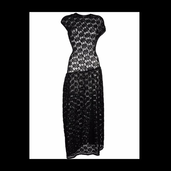 Jil Sander Crochet Gown - Picture 1 of 4